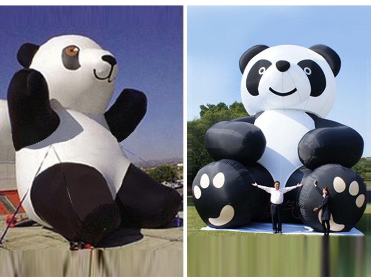 镇远充气熊猫展示